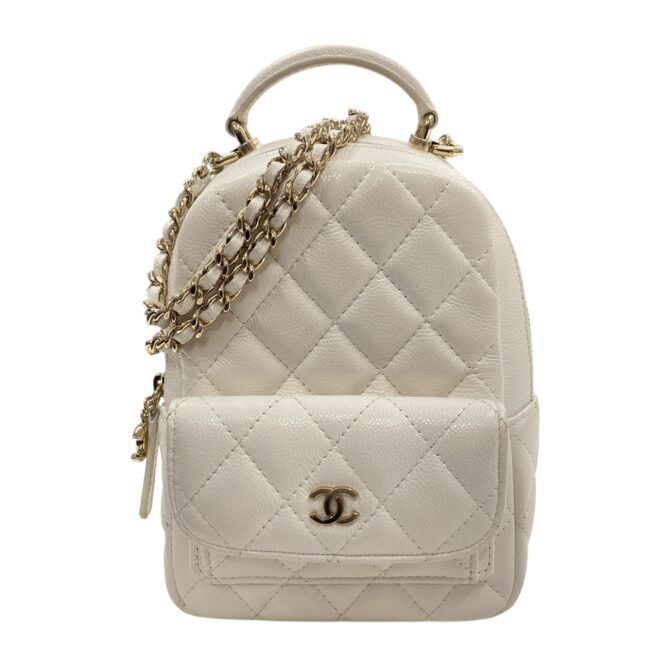 CHANEL24C CAVIAR LEATHER BACKPACK