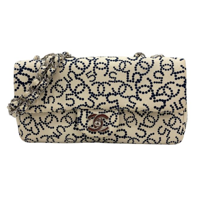 CHANEL<br>CANVAS FLAP BAG