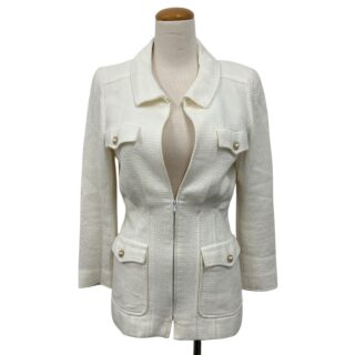 CHANEL<br>粗花呢西裝外套