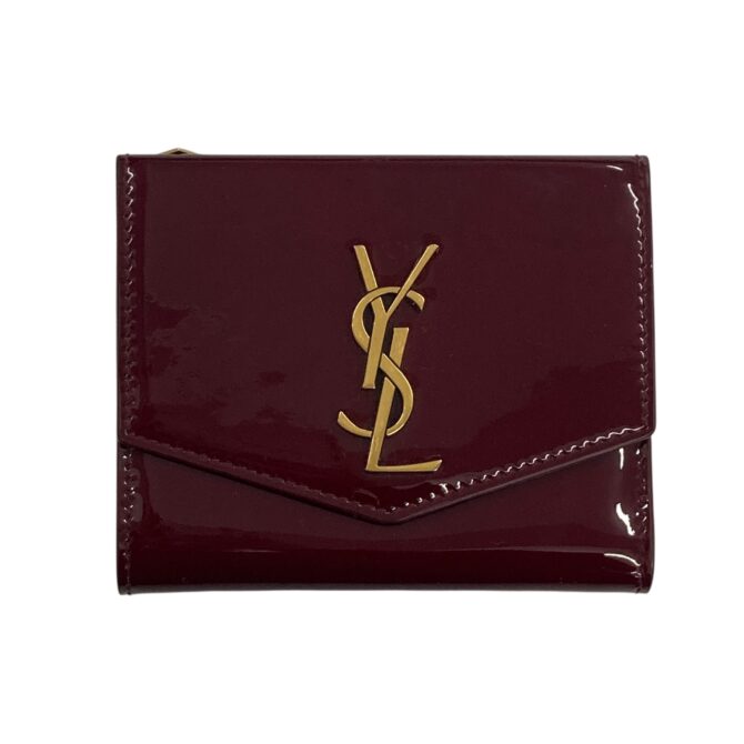 SAINT LAURENT<br>漆皮中夾